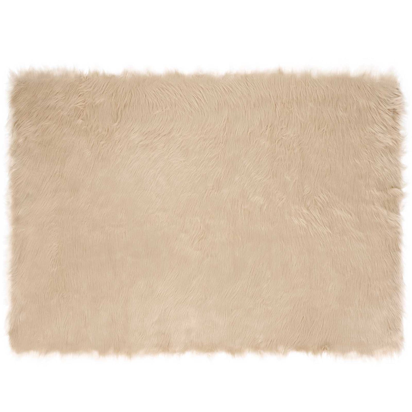 Tappeto Pecora Tafalla Beige 120 x 170 cm Poliestere