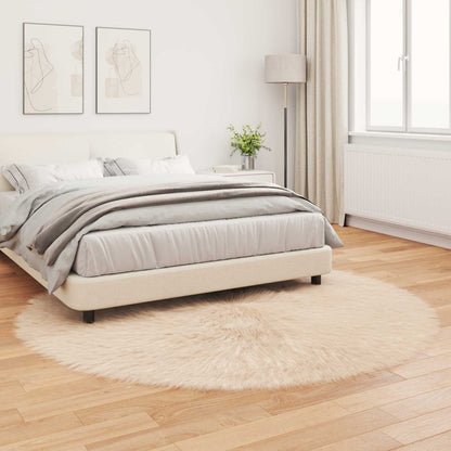 Tappeto Pecora Tafalla Beige Ø 200 cm Poliestere
