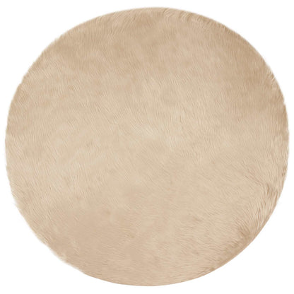 Tappeto Pecora Tafalla Beige Ø 200 cm Poliestere