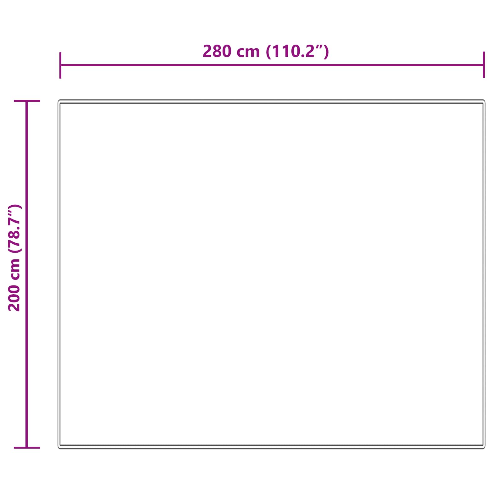 Tappeto in finta TAFALLA Crema 200 x 280 cm Poliestere - homemem39