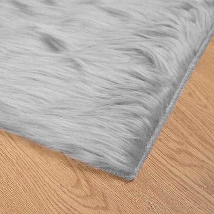 Tappeto Pecora Tafalla Grigio 120 x 170 cm Poliestere