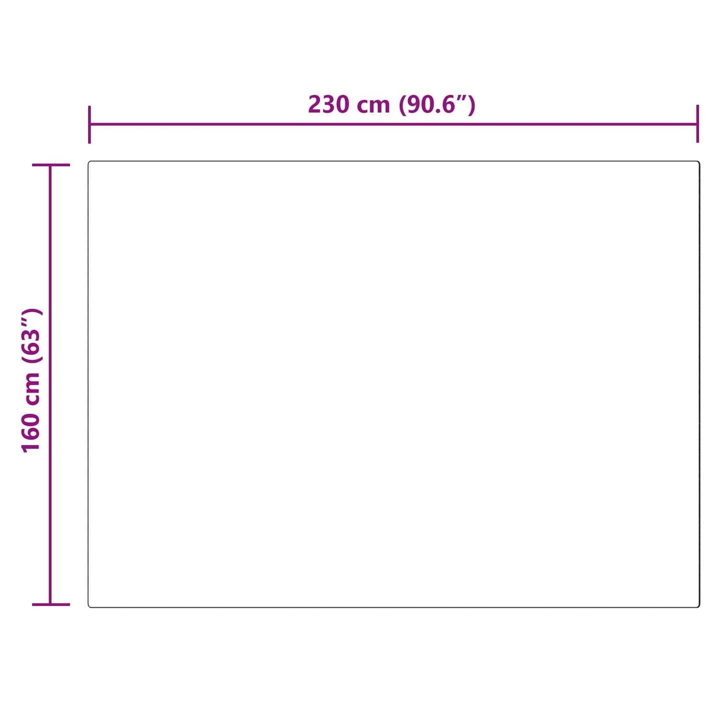 Tappeto in finta TAFALLA Grigio 160 x 230 cm Poliestere - homemem39