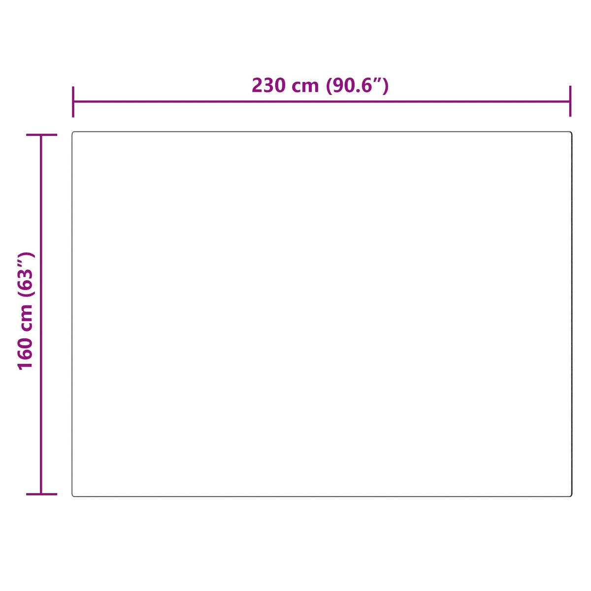Tappeto in finta TAFALLA Grigio 160 x 230 cm Poliestere - homemem39
