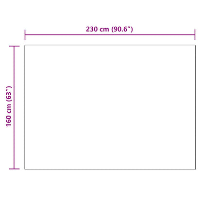 Tappeto in finta TAFALLA Grigio 160 x 230 cm Poliestere - homemem39