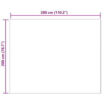 Tappeto in finta TAFALLA Grigio 200 x 280 cm Poliestere | homemem39