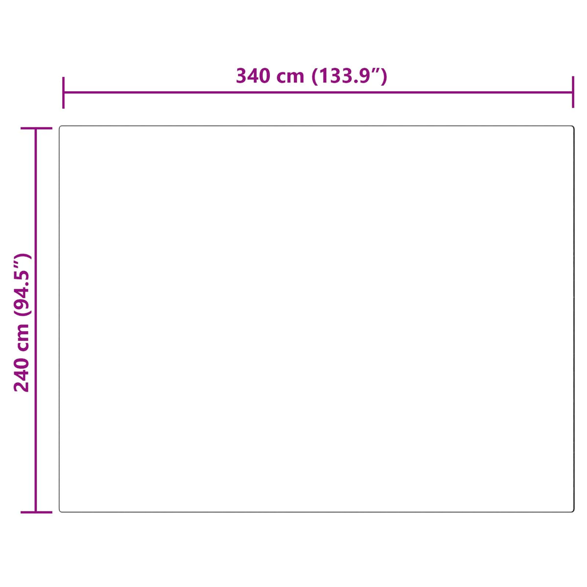 Tappeto in finta TAFALLA Grigio 240 x 340 cm Poliestere - homemem39