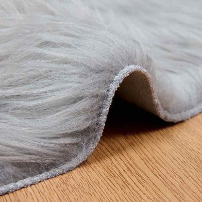 Tappeto Pecora Tafalla Grigio Ø 160 cm Poliestere