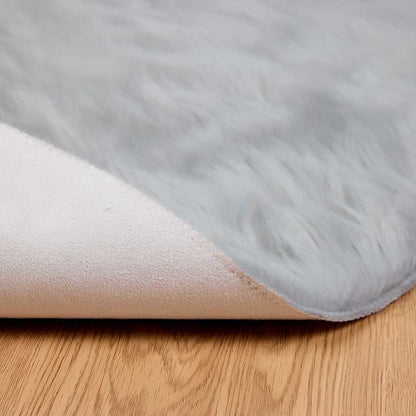 Tappeto Pecora Tafalla Grigio Ø 160 cm Poliestere