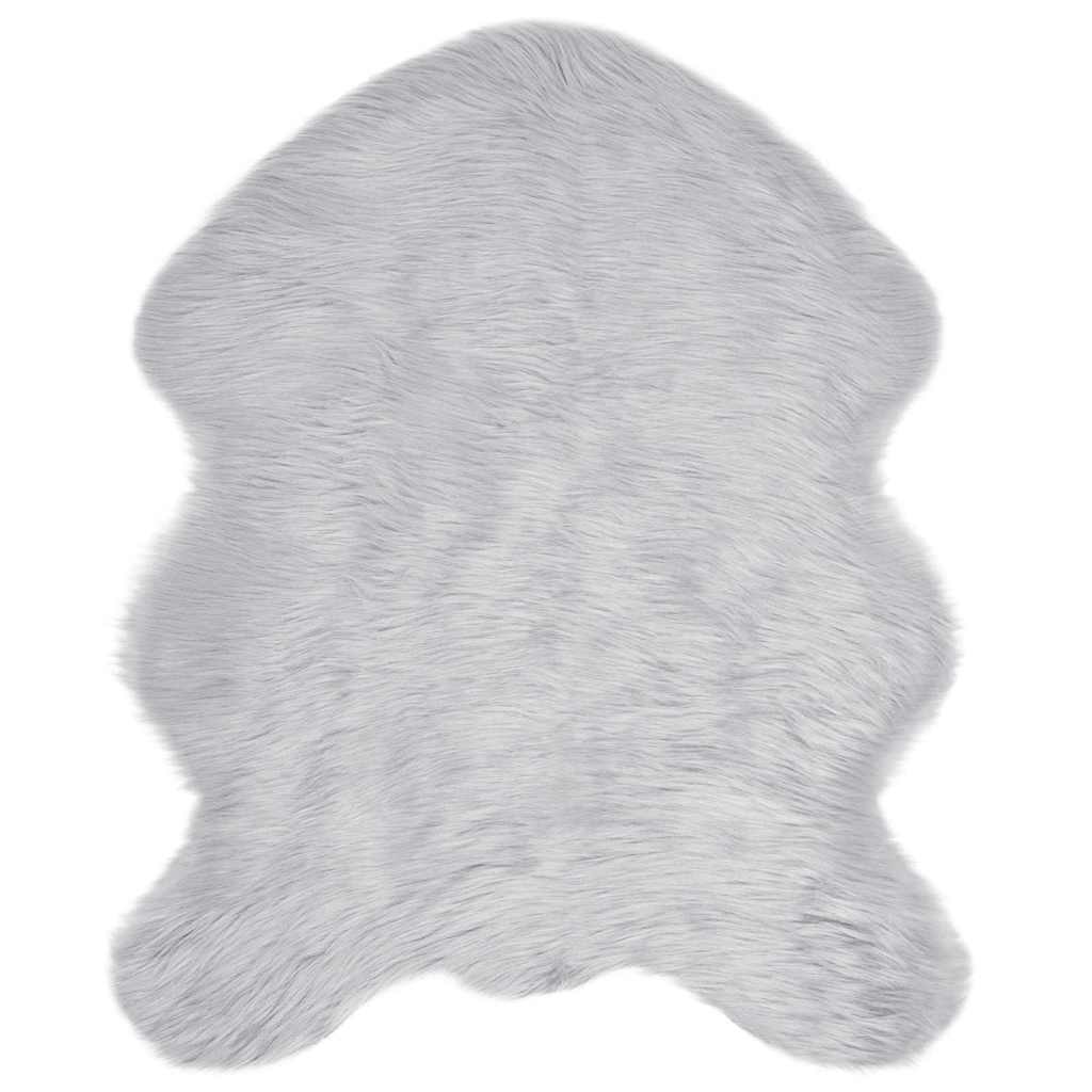 Tappeto Pecora Tafalla Grigio 50 x 80 cm Poliestere