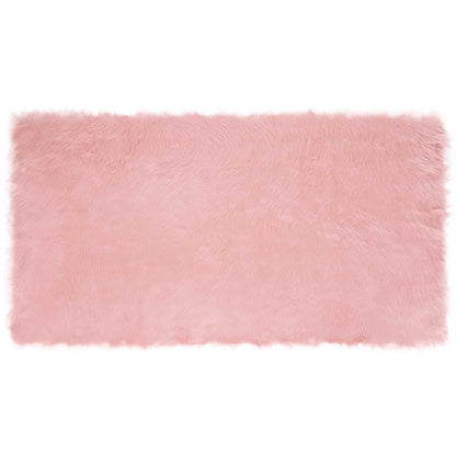 Tappeto Pecora Tafalla Rosa 80 x 150 cm Poliestere