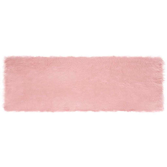 Tappeto Pecora Tafalla Rosa 80 x 250 cm Poliestere