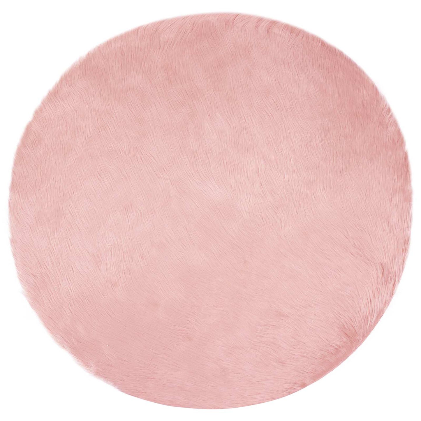 Tappeto Pecora Tafalla Rosa Ø 80 cm Poliestere