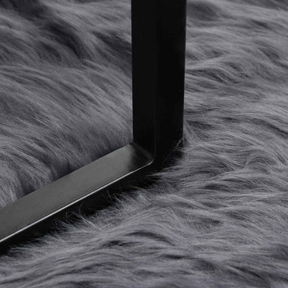 Tappeto Pecora Tafalla Antracite 200 x 280 cm Poliestere