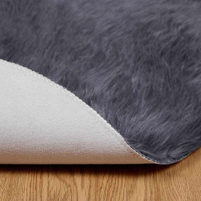 Tappeto Pecora Tafalla Antracite Ø 200 cm Poliestere