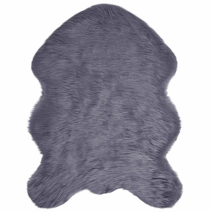 Tappeto Pecora Tafalla Antracite 80 x 120 cm Poliestere