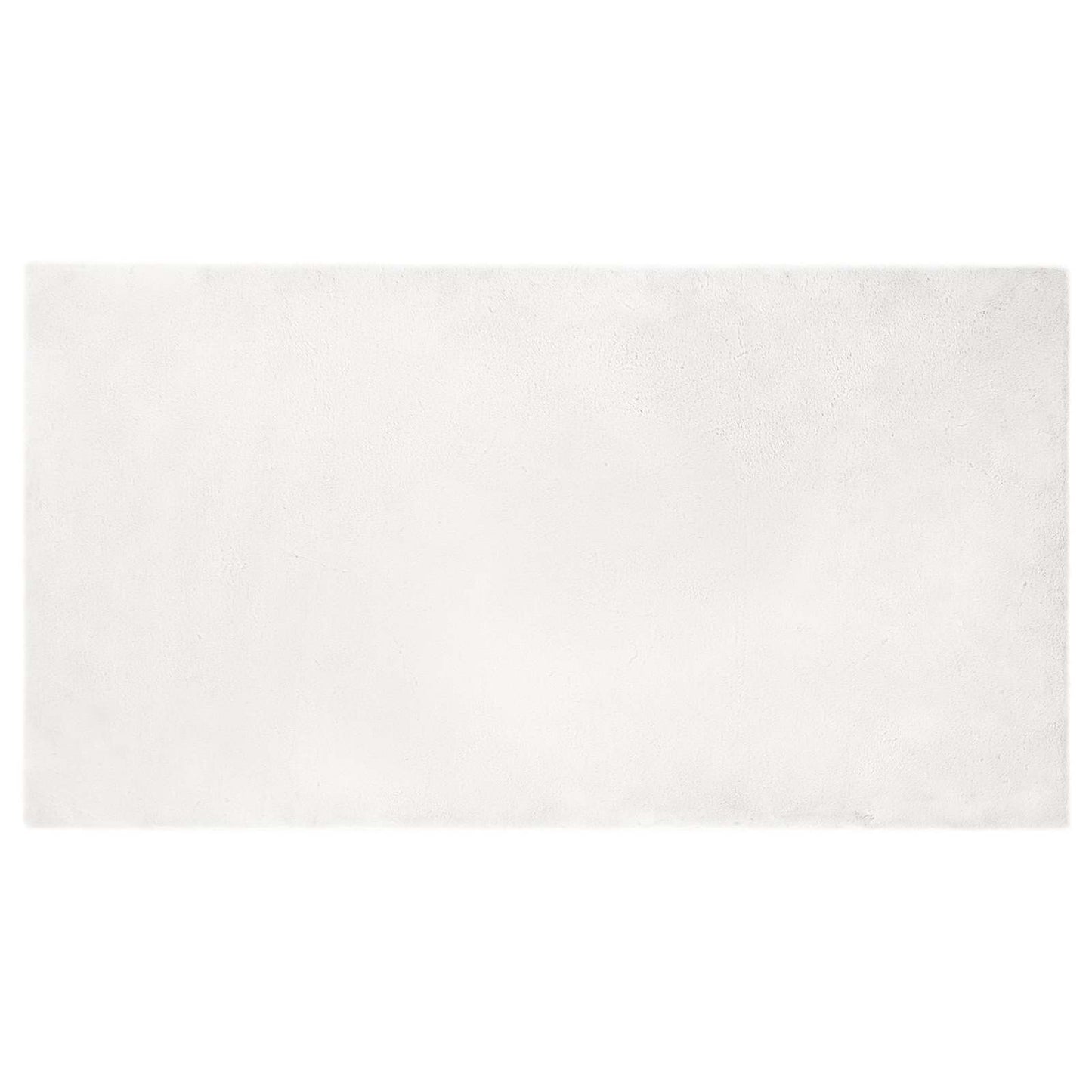 Tappeto in Pelliccia Sintetica di Coniglio Olite Bianco