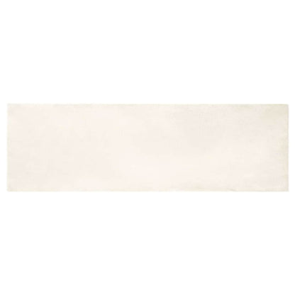 Tappeto in Pelliccia Sintetica di Coniglio Olite Bianco