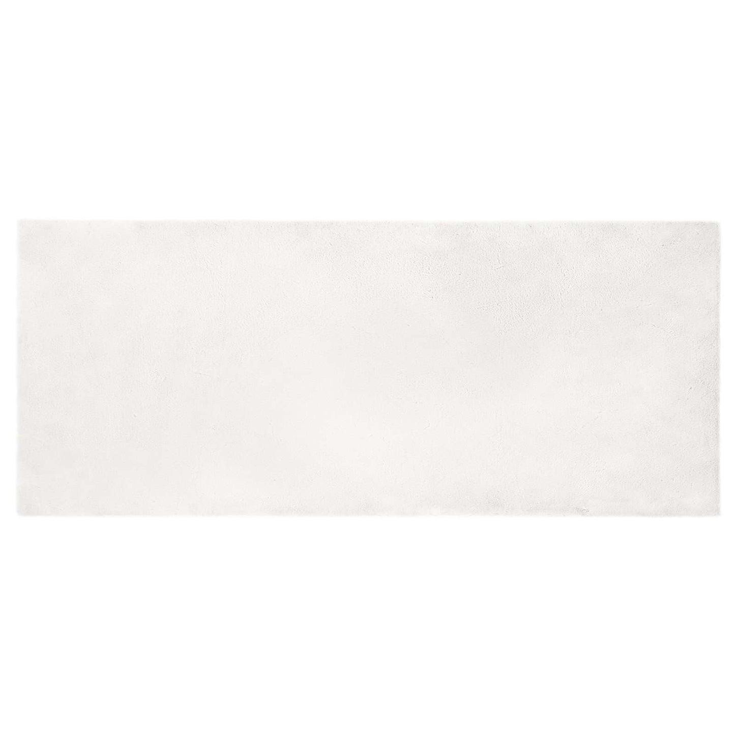 Tappeto in Pelliccia Sintetica di Coniglio Olite Bianco