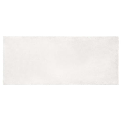 Tappeto in Pelliccia Sintetica di Coniglio Olite Bianco