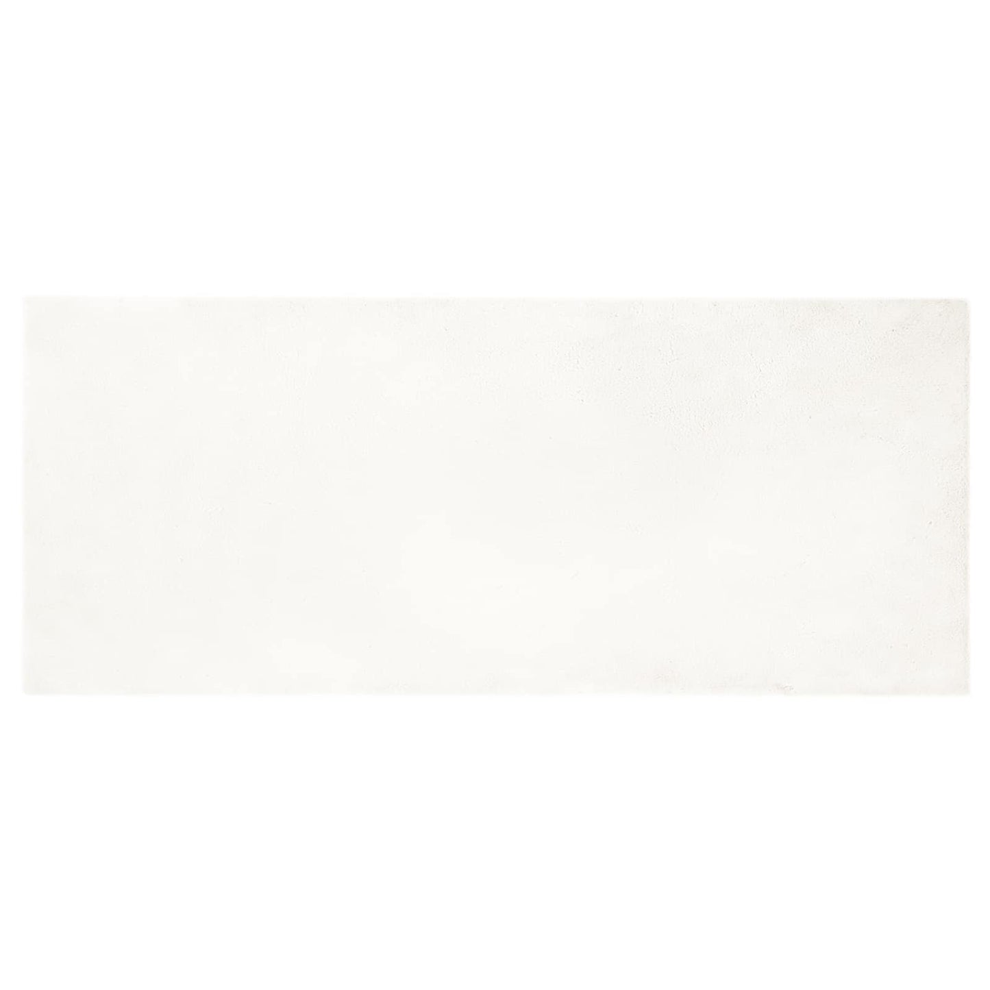 Tappeto in Pelliccia Sintetica di Coniglio Olite Crema