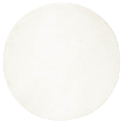 Tappeto in Pelliccia Sintetica di Coniglio Olite Crema Ø 160 cm