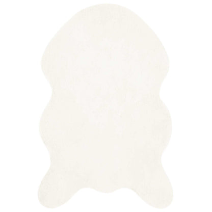 Tappeto in Pelliccia Sintetica di Coniglio Olite Crema