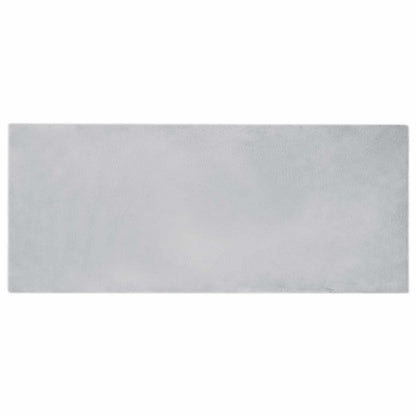 Tappeto in Pelliccia Sintetica di Coniglio Olite Grigio