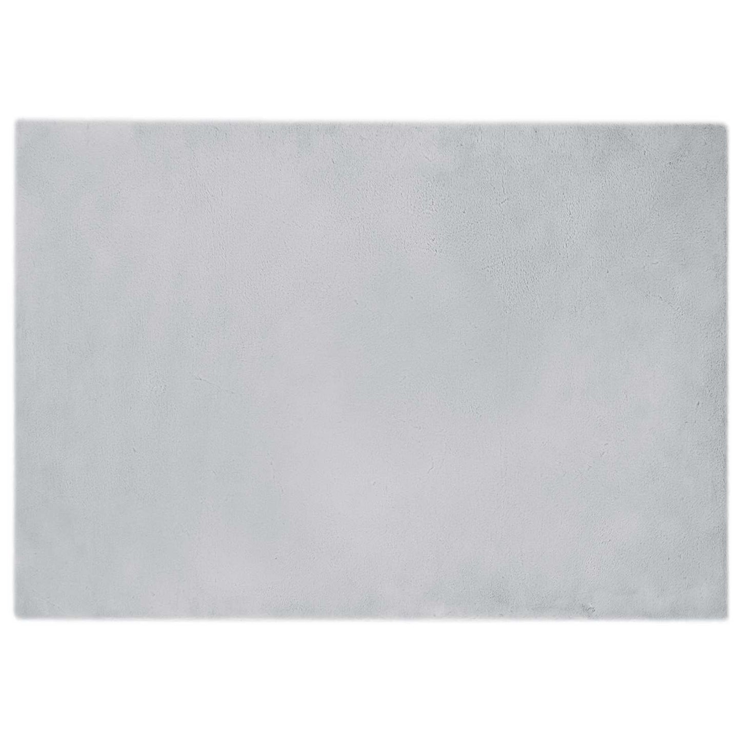 Tappeto in Pelliccia Sintetica di Coniglio Olite Grigio