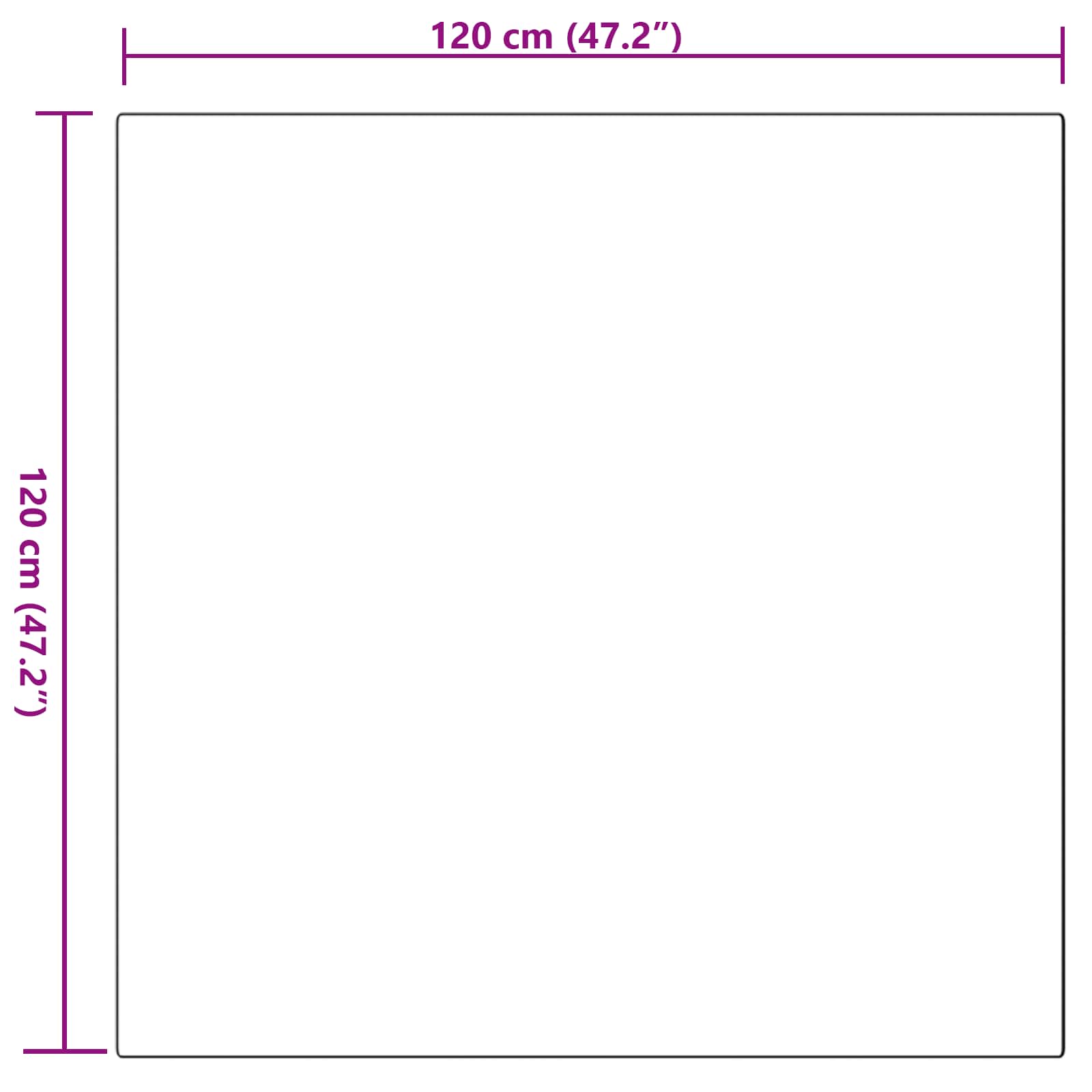 Tappeto antiscivolo in sintetica di coniglio OLITE Rosa | homemem39