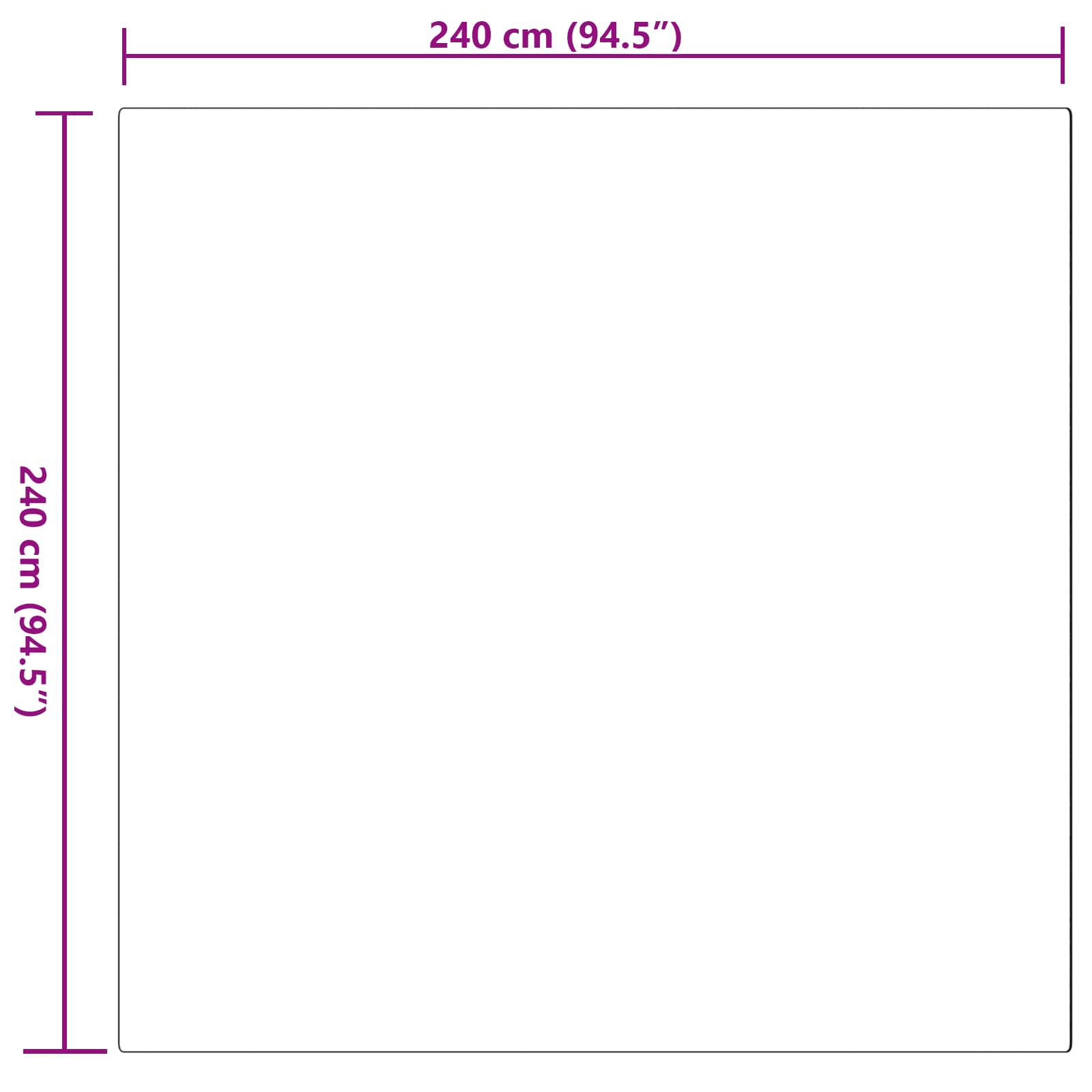 Tappeto antiscivolo in sintetica di coniglio OLITE Rosa | homemem39