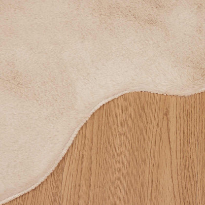 Tappeto in Pelliccia Sintetica di Coniglio Olite Talpa