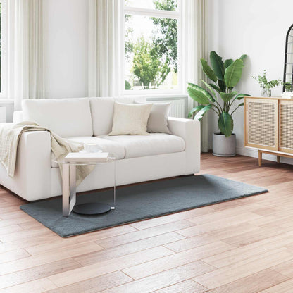 Tappeto in Pelliccia Sintetica di Coniglio Olite Antracite