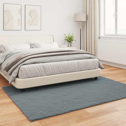 Tappeto in Pelliccia Sintetica di Coniglio Olite Antracite