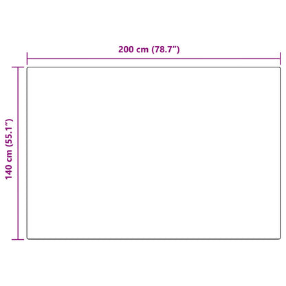 Tappeto in Pelliccia Sintetica di Coniglio Olite Antracite