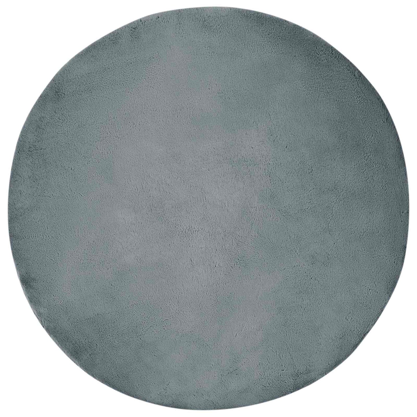 Tappeto in Pelliccia Sintetica di Coniglio Olite Antracite