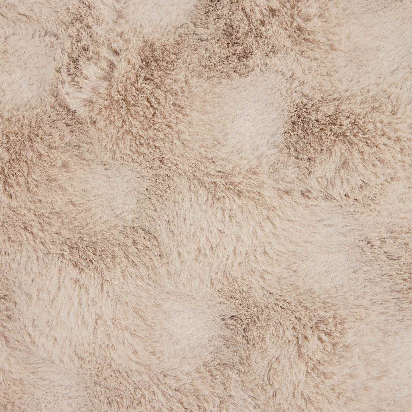 Coperta in Pelliccia di Coniglio Finta Beige 240 x 270 cm