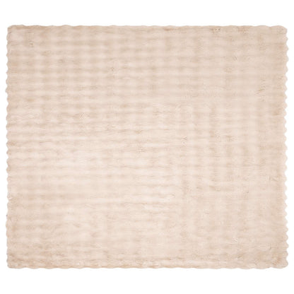 Coperta antiscivolo in sintetica di coniglio Olite 4 pcs Beige | homemem39