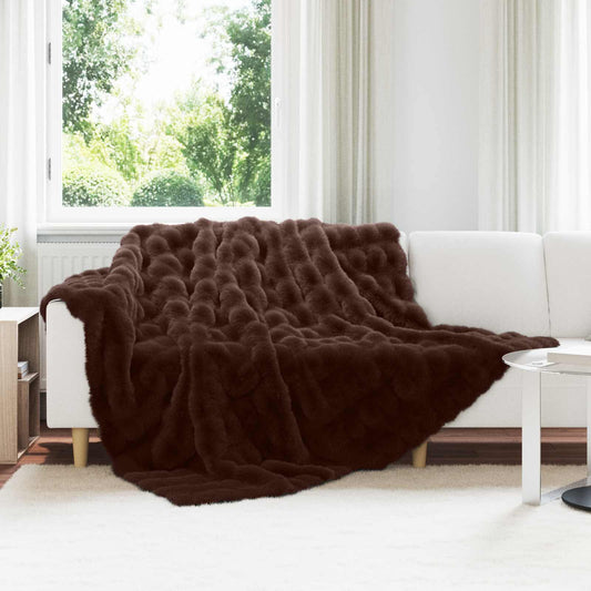 Coperta antiscivolo in sintetica di coniglio Olite 4 pcs | homemem39