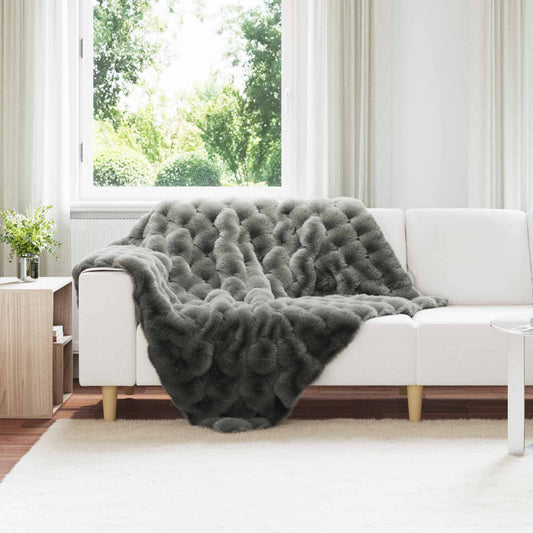 Coperta antiscivolo in sintetica di coniglio Olite 4 pcs | homemem39
