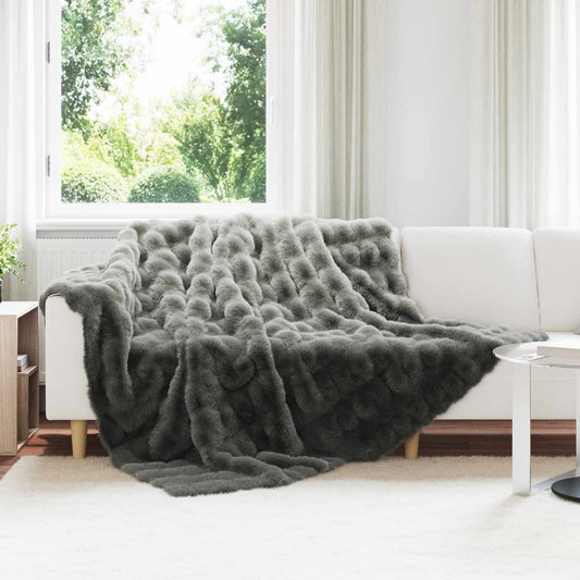 Coperta antiscivolo in sintetica di coniglio Olite 4 pcs | homemem39