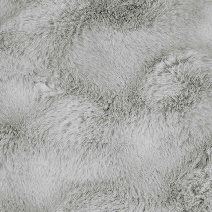 Coperta antiscivolo in sintetica di coniglio Olite 4 pz Grigio