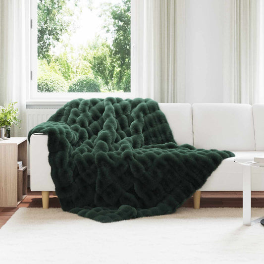 Coperta antiscivolo in sintetica di coniglio Olite 4 pz - homemem39