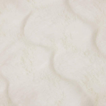 Coperta in Pelliccia di Coniglio Finta 4 pcs Bianco