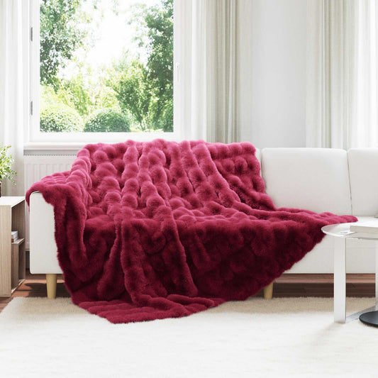 Coperta antiscivolo in sintetica di coniglio Olite 4 pcs | homemem39