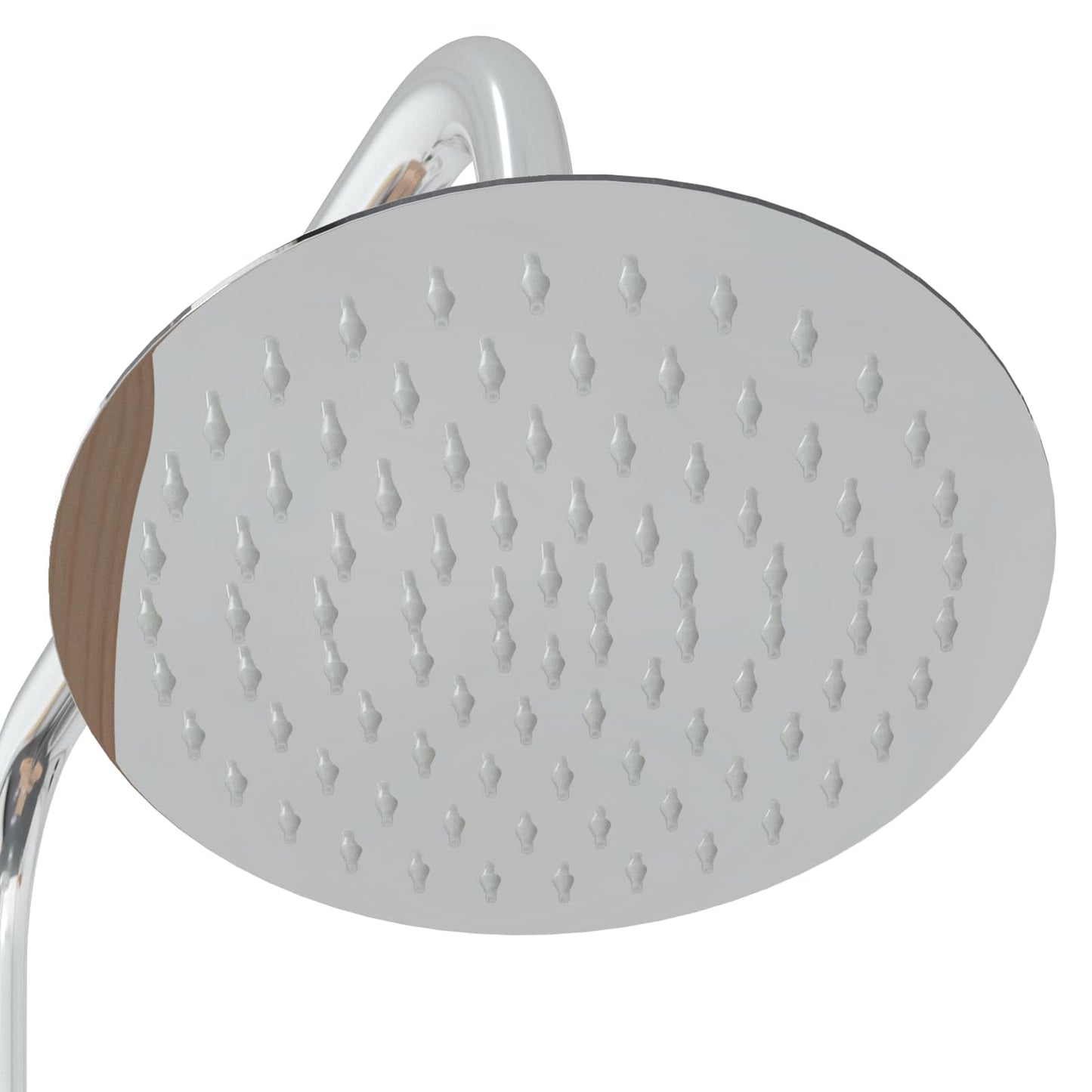 Doccia da esterno 223 cm Legno massello di pino e acciaio inox | homemem39