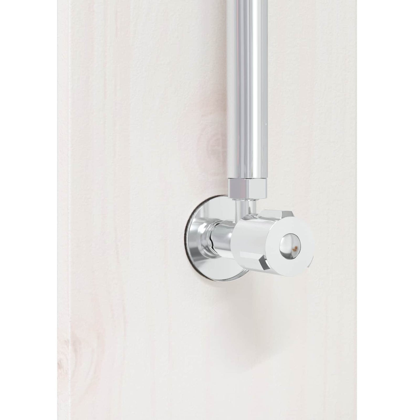 Doccia da esterno 206 cm Legno massello di pino e acciaio inox | homemem39