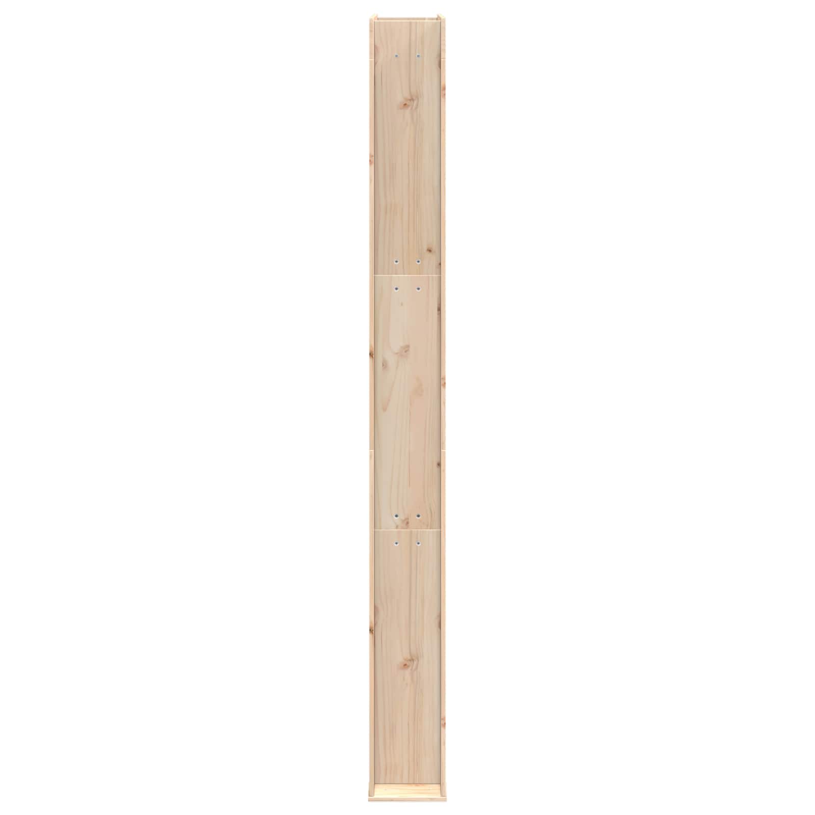 Doccia da esterno 226 cm Legno massello di pino e acciaio inox | homemem39