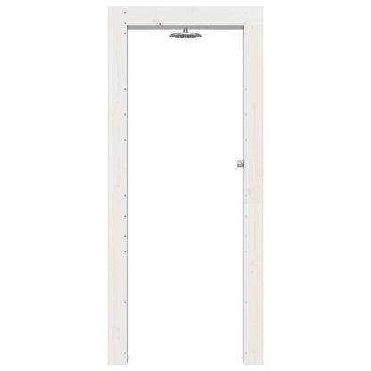 Doccia da esterno 226 cm Legno massello di pino e acciaio inox | homemem39
