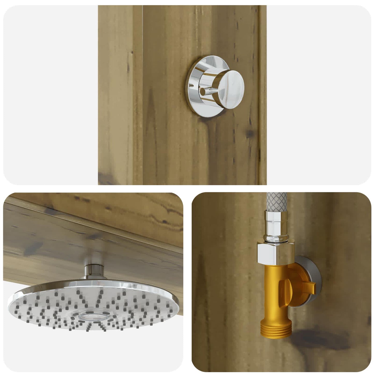 Doccia da esterno 226 cm Naturale | homemem39