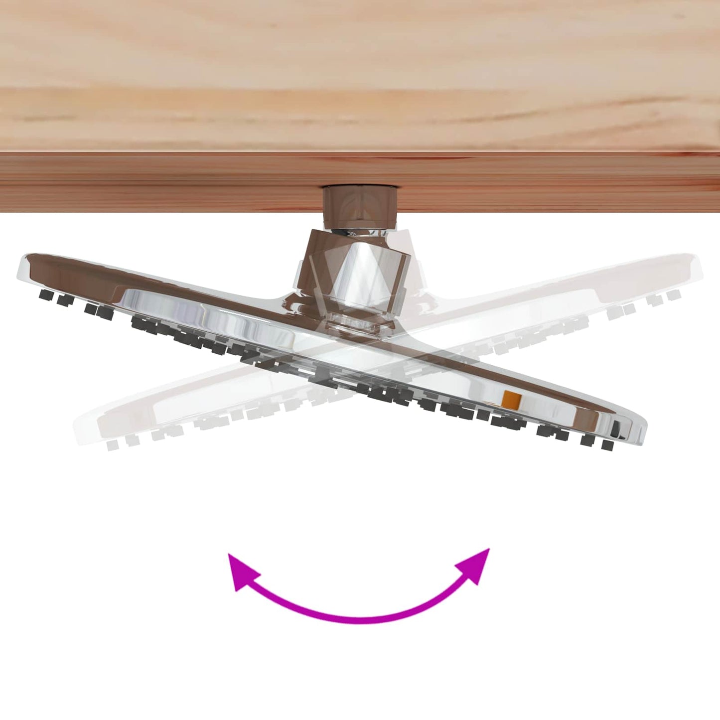 Doccia da esterno 226 cm Legno massello di pino e acciaio inox | homemem39